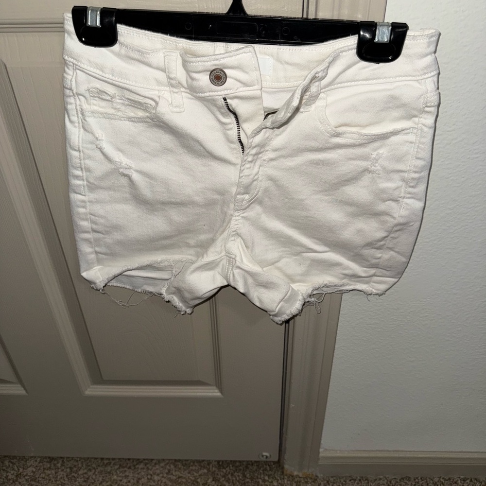 White Women's Denim Shorts